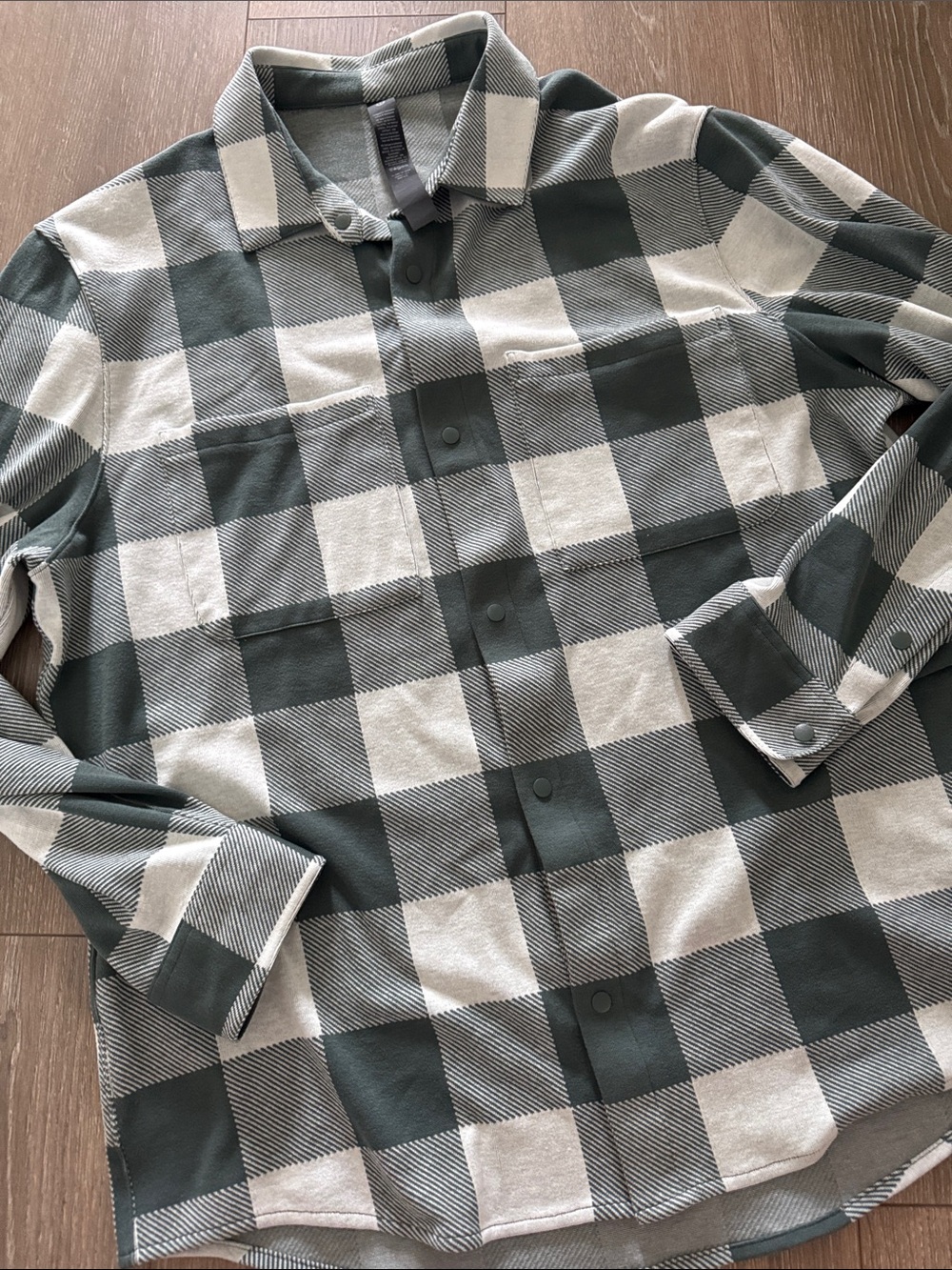 Mens lululemon flannel shirt